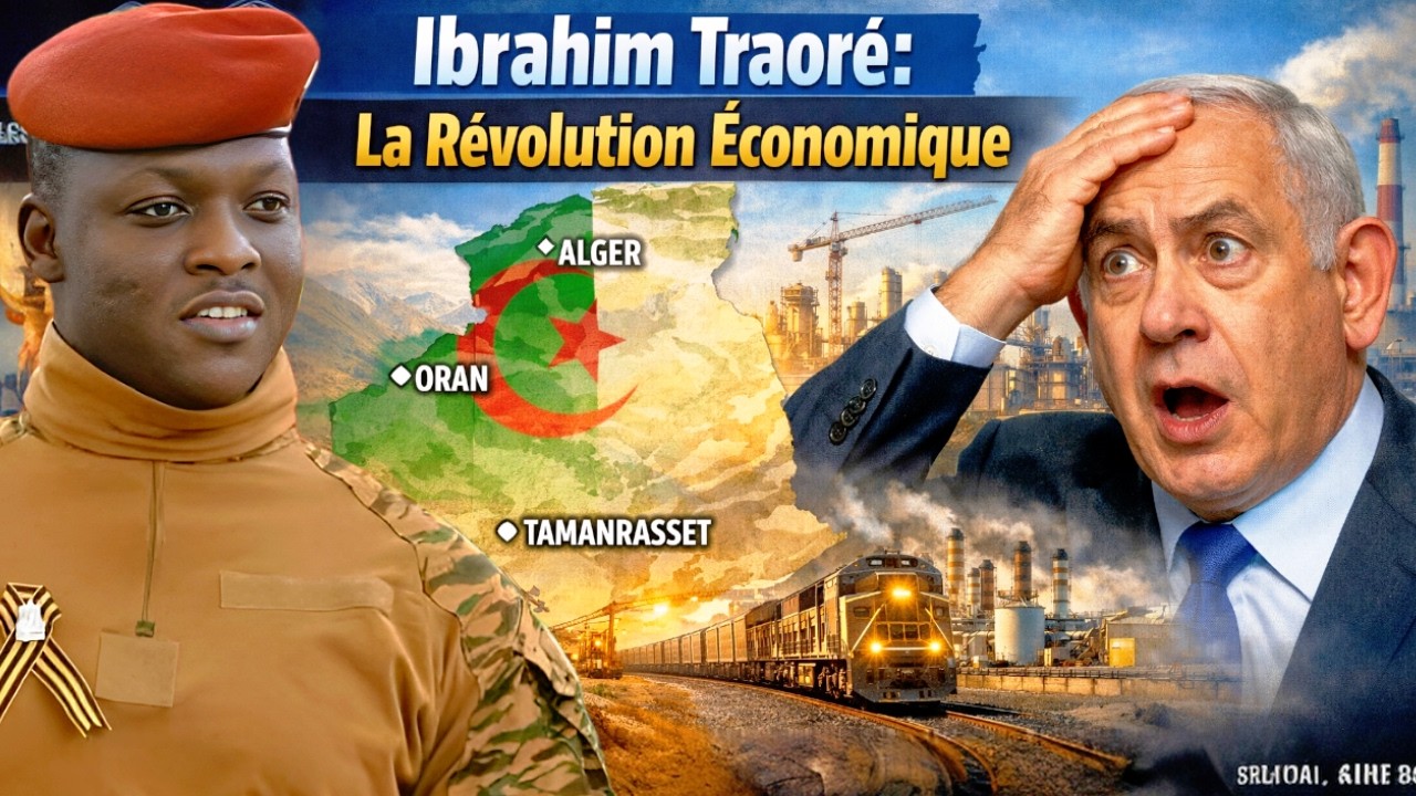 Ibrahim Traoré : le projet secret qui booste l’acier de 40 % et change l’Algérie à jamais