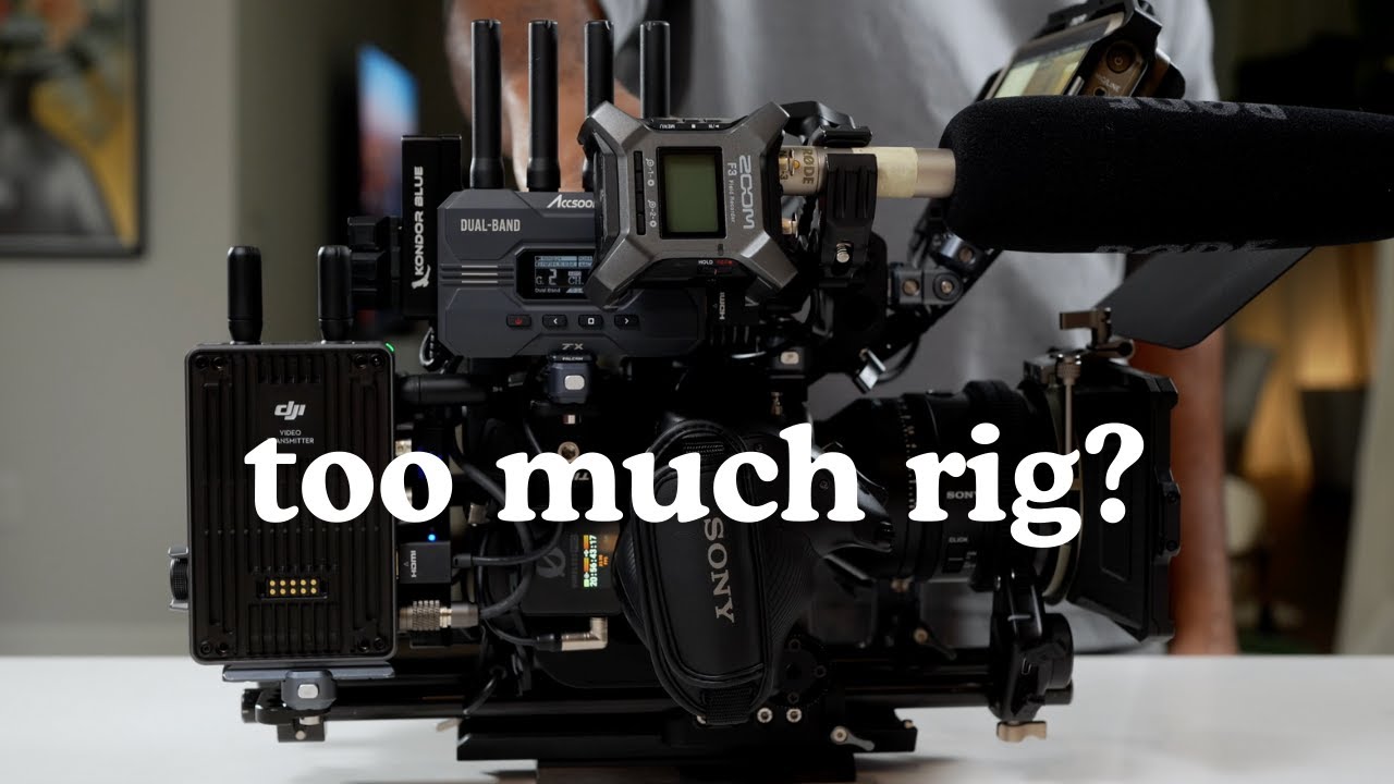 The Best Sony FX6 Rig - Built For Youtube Studio