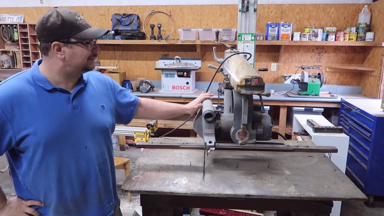 Dewalt Radial Arm Saw GA Restoration - Part 1 - Electrical