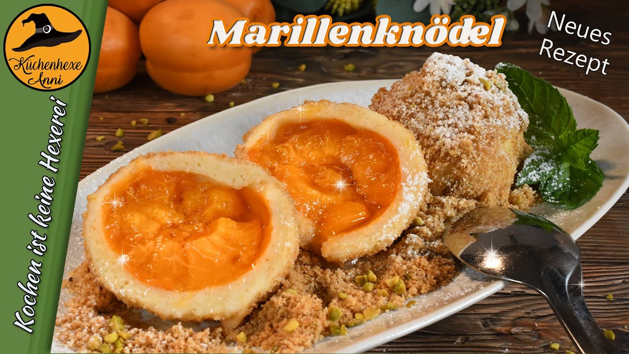 Herrlich flaumige Marillenknödel ( Aprikosenknödel ) aus Topfenteig