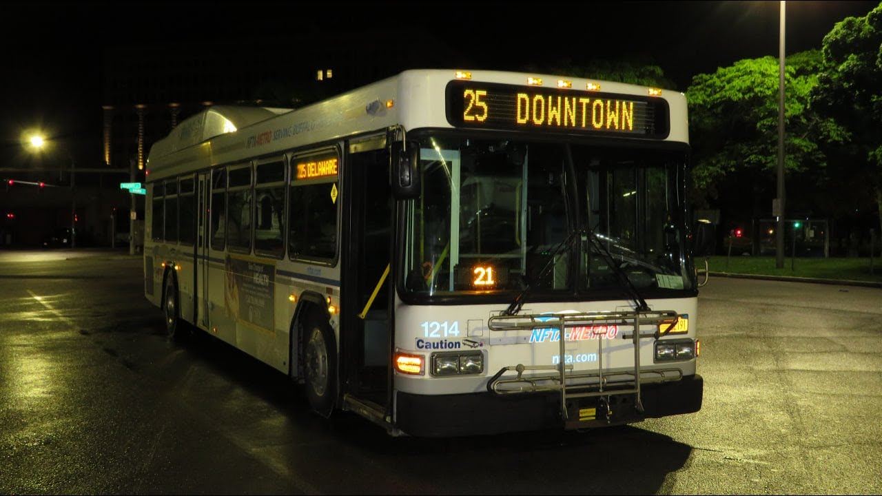 NFTA METRO DEADHEAD | TO MAIN NIAGARA TRANSIT CENTER | BUS 1214 | 2012 GILLIG HYBRID