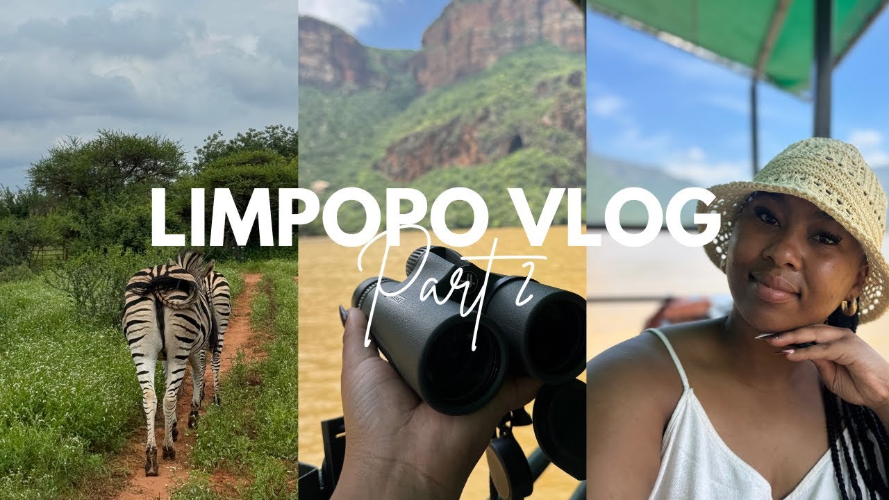 LIMPOPO DAILY VLOG PART 2: WALKS | BOAT RIDE | SWIMMING AND MORE…  #travel #roadto1k #vlog #africa 