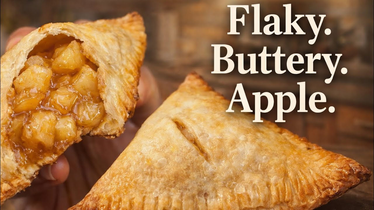 This Is Comfort Food Done RIGHT | Flaky Apple Hand Pies