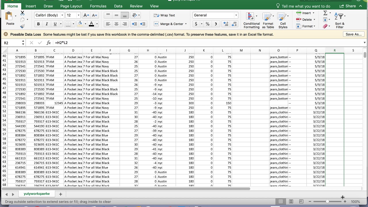 How to Calculate How Much Inventory on Hand do you have.