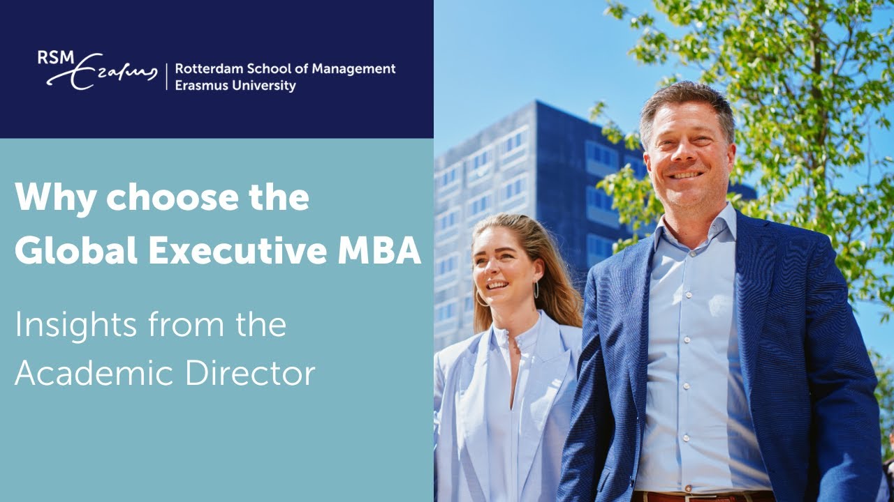 Why choose the Global Executive MBA - Insights from the Academic Director