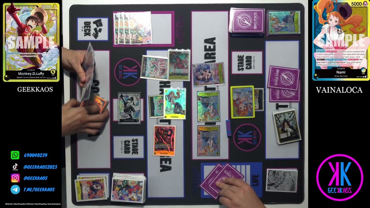 One Piece Geekkaos VS Vainaloca