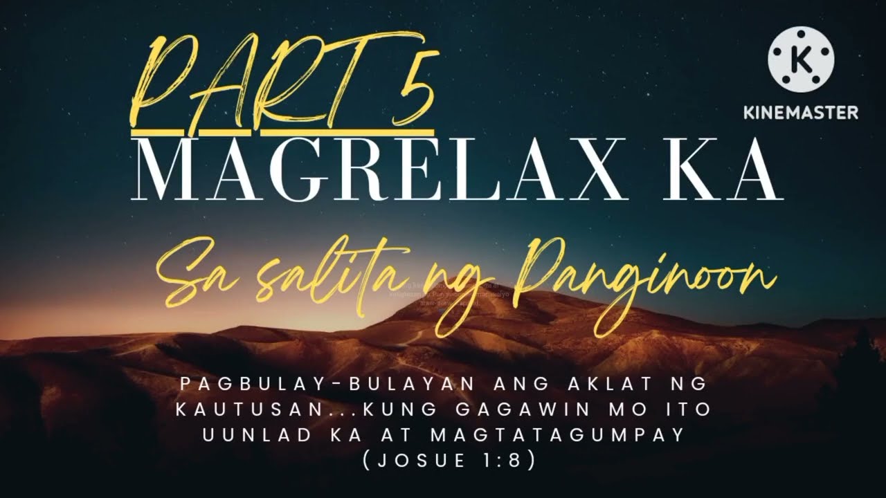 Panalangin at Relaxing Psalms/Relaxing Bible Verses Para Makatulog Part 5