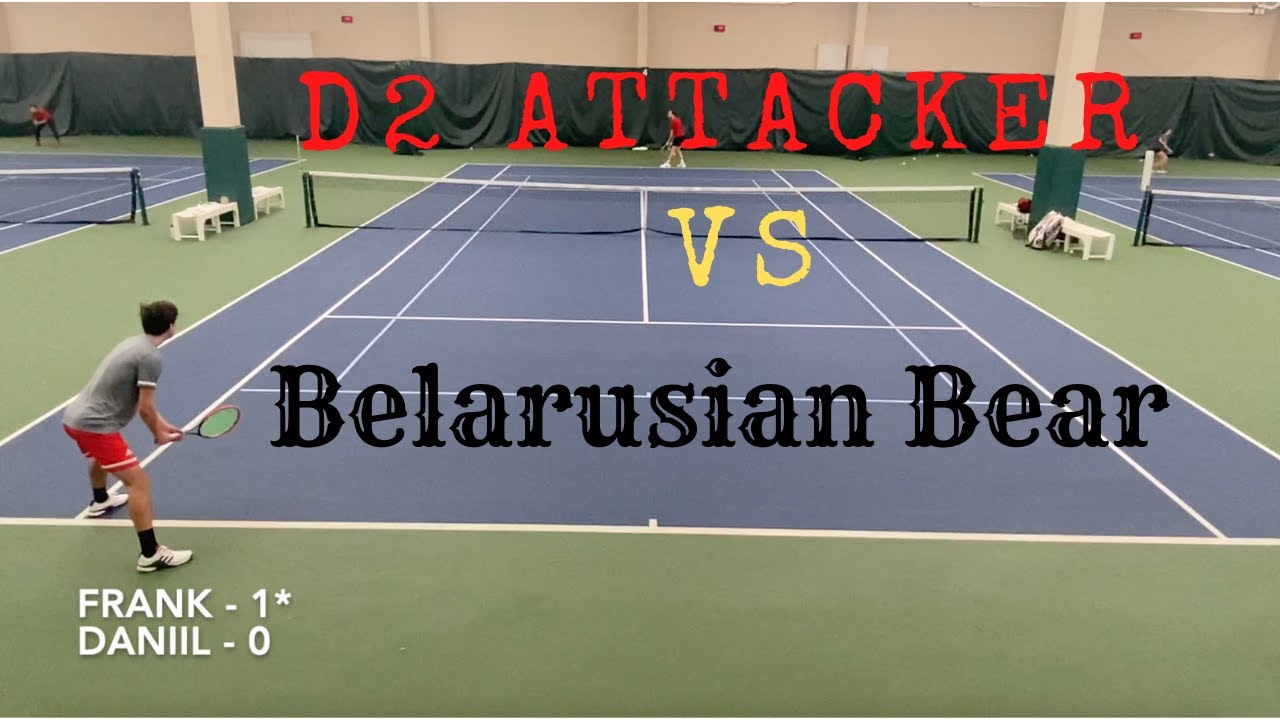 Division 2 College Tennis Full Match Highlights, NTRP 5.0, Frank Vs. Daniil
