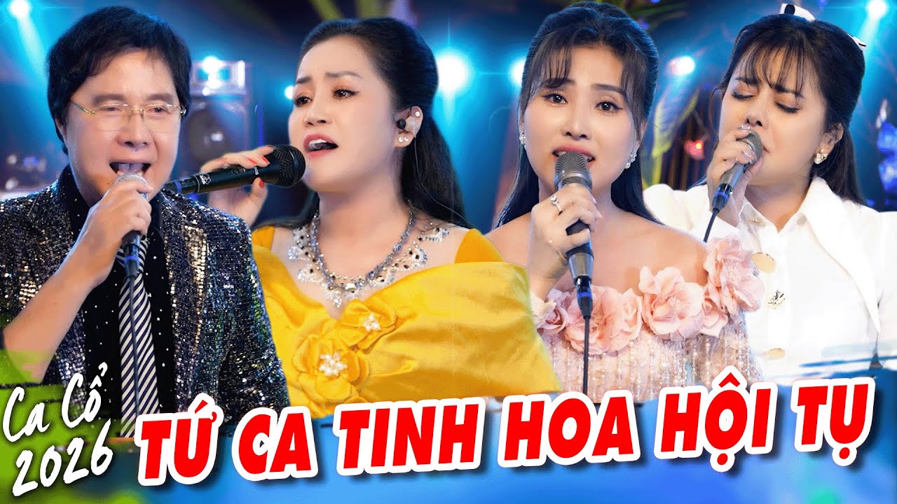 Phê Tê Tái! Nghe bộ tứ TINH HOA HỘI TỤ này ca vọng cổ hơi dài mà sướng cái lỗ tai🔥Ca Cổ Thần Tượng
