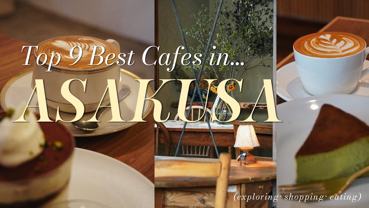 Ultimate Tokyo Cafe Guide: Top 9 BEST Cafes in Asakusa ☕✨| Trendiest Cafes & Aesthetic Spots