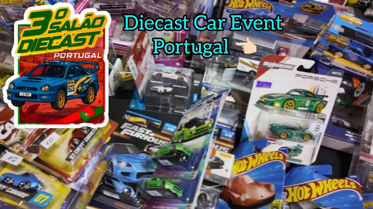 Diecast car event Salao in Portugal. A full report. Diecast Hunting in Europe! 