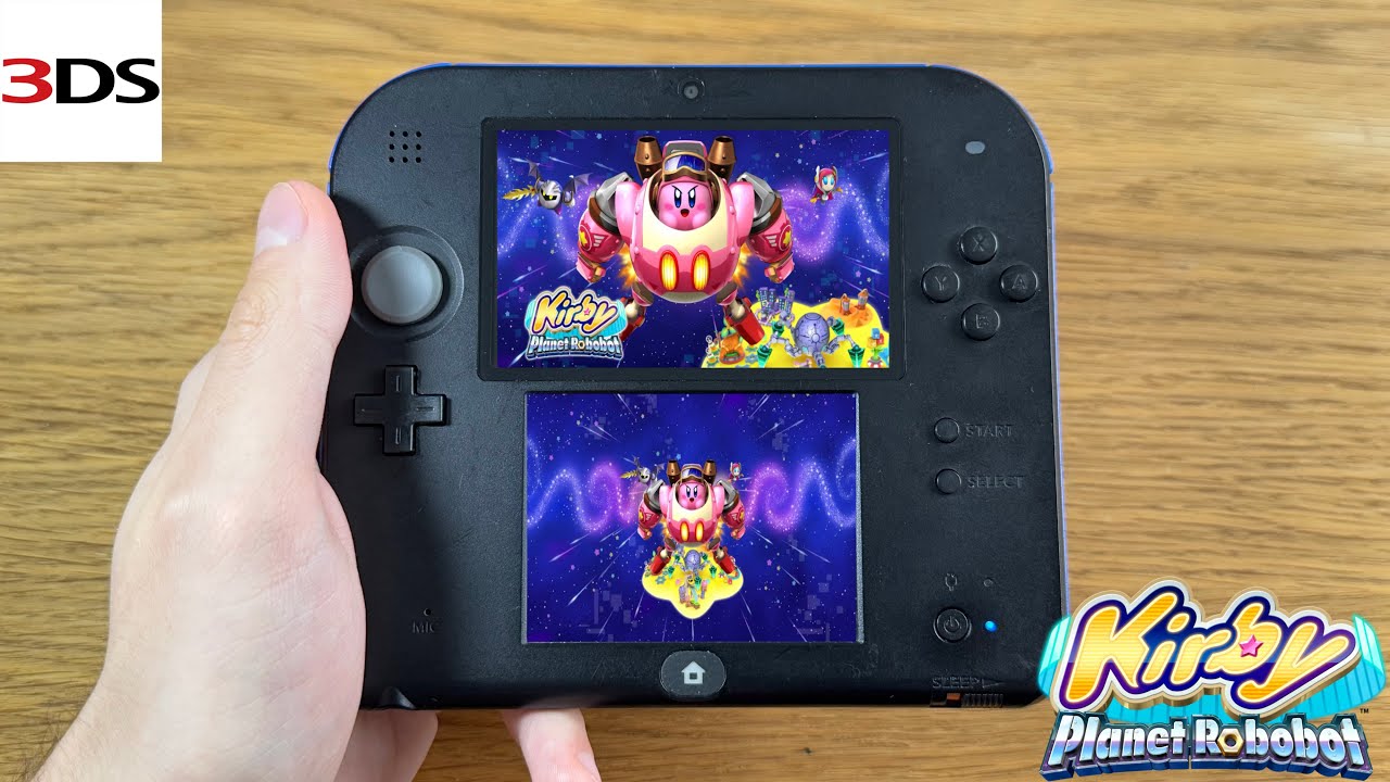 Kirby Planet Robobot / Nintendo 2DS (3DS) Gameplay