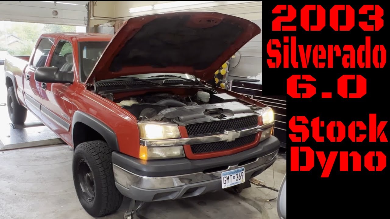 Стандартный Chevy Silverado 1500HD 6.0 Dyno
