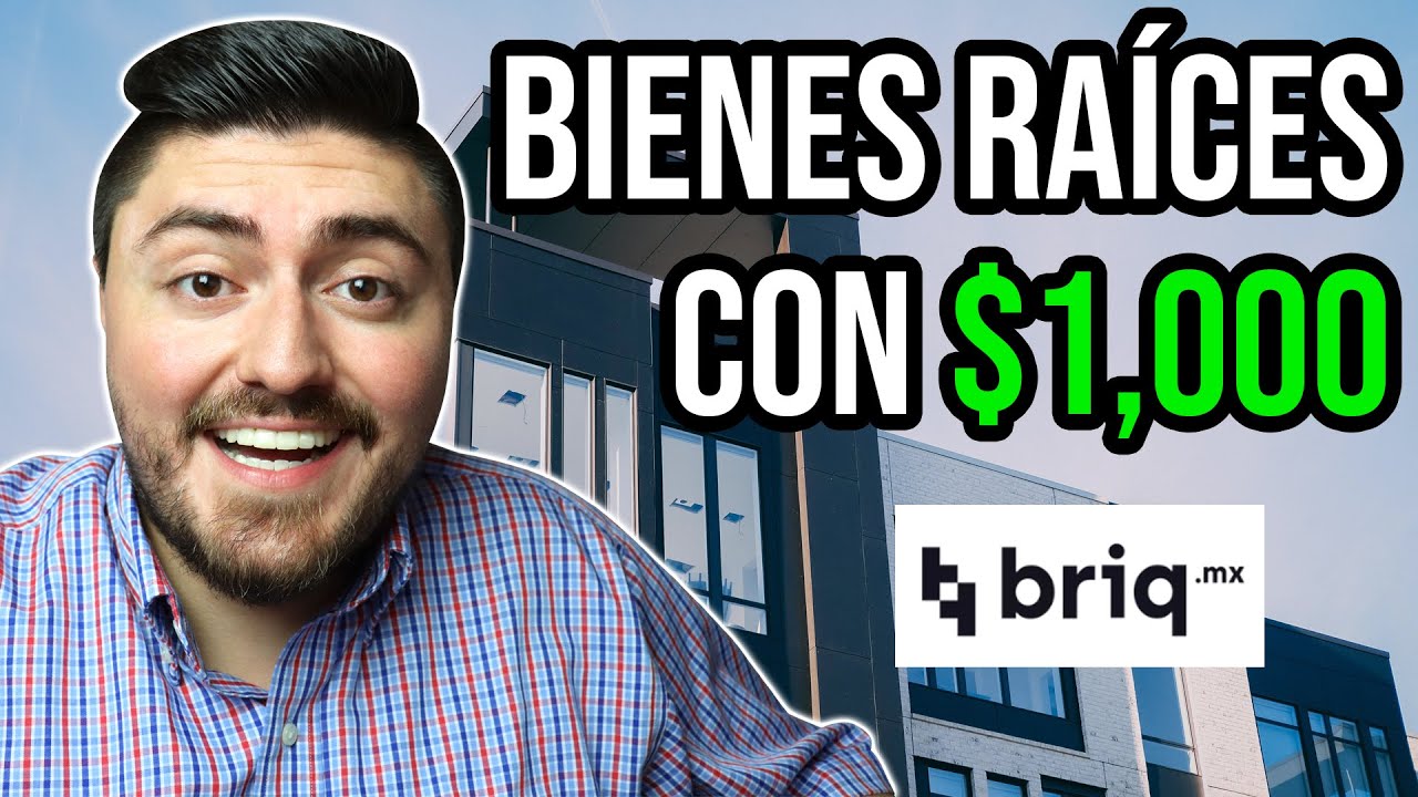 Invertir en bienes raíces CON POCO DINERO: Entrevista con Briq 🧱