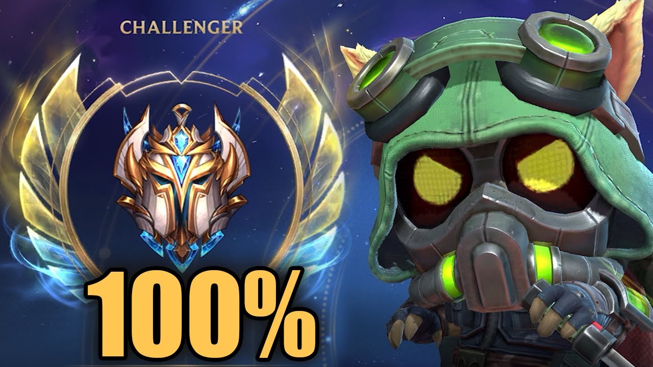 Challenger Teemo 100% Performance | The Carry