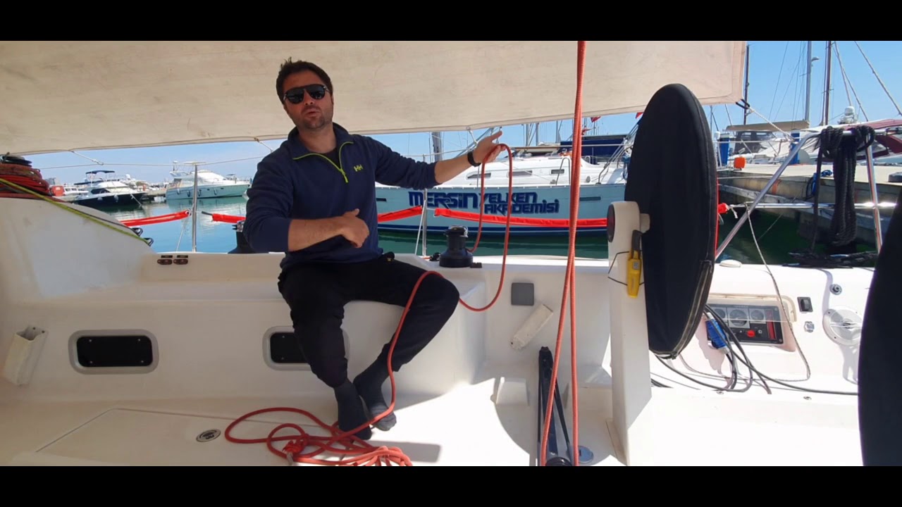 Teknede Halat Roda Etme, Netalama, Gam alma