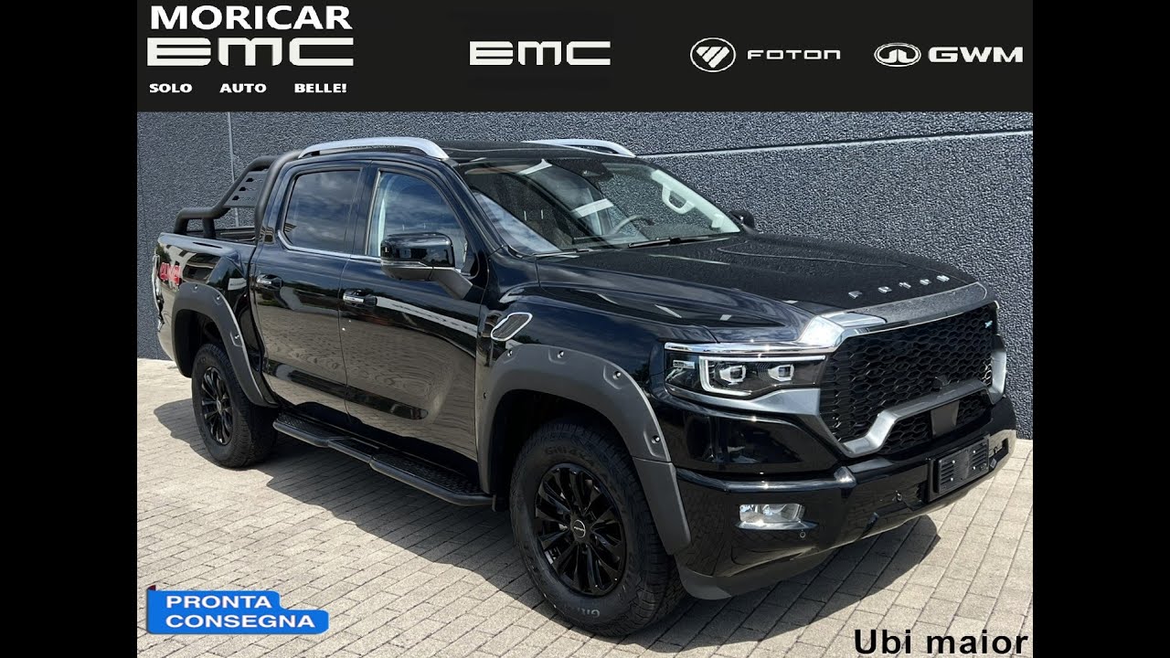 FOTON TUNGLAND V9 HYBRID/DIESEL 4X4 AUTOCARRO 100% DETRAIBILE - 5 POSTI -WWW.MORICARAUTO.IT
