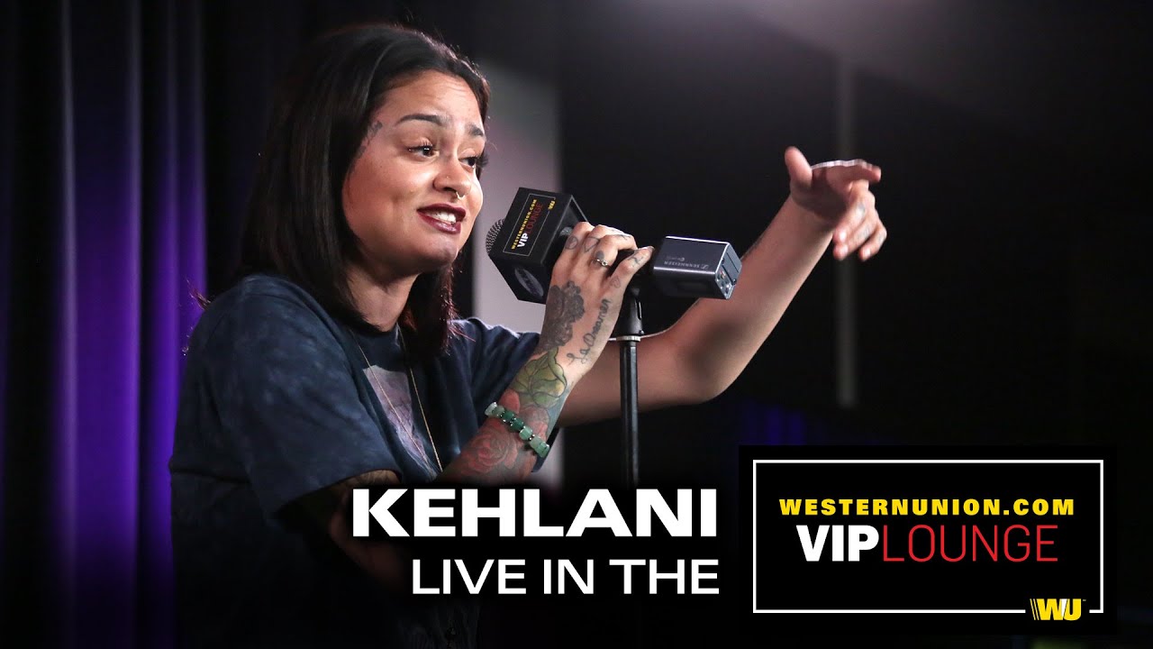Kehlani performs inside the WesternUnion com VIP Lounge