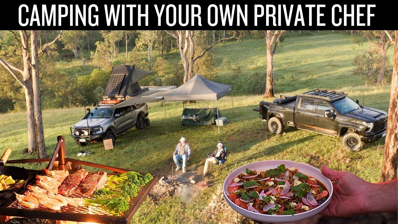 Gourmet in the Wild: What happens when you go camping with a 5-Star Chef 🍳🏕️