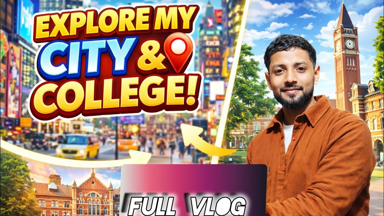 “My College + My City = Chaos & Fun 😂”