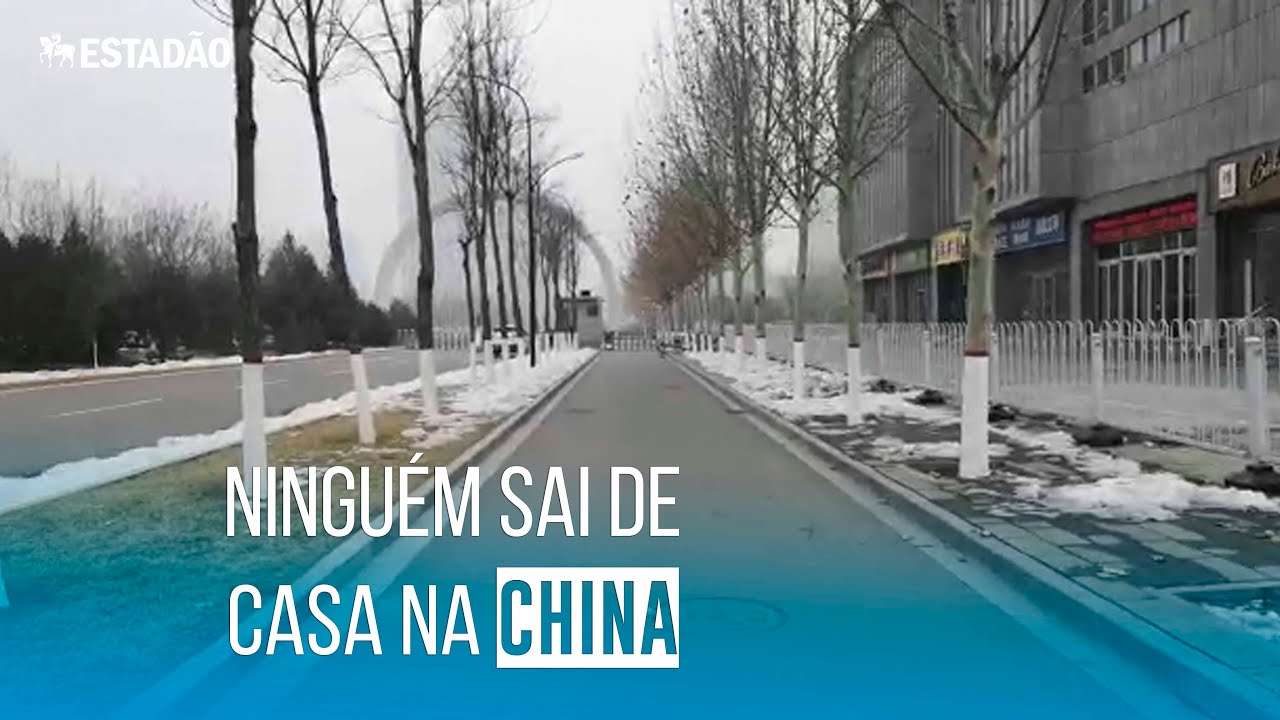 Coronavírus: brasileiro fala que ninguém sai de casa na China