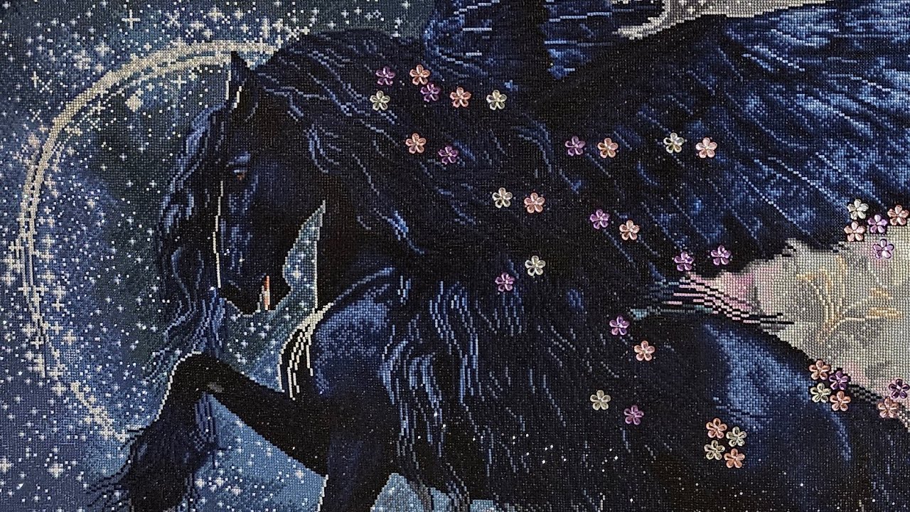 Diamond Dotz Herald of Spring diamond painting finish!