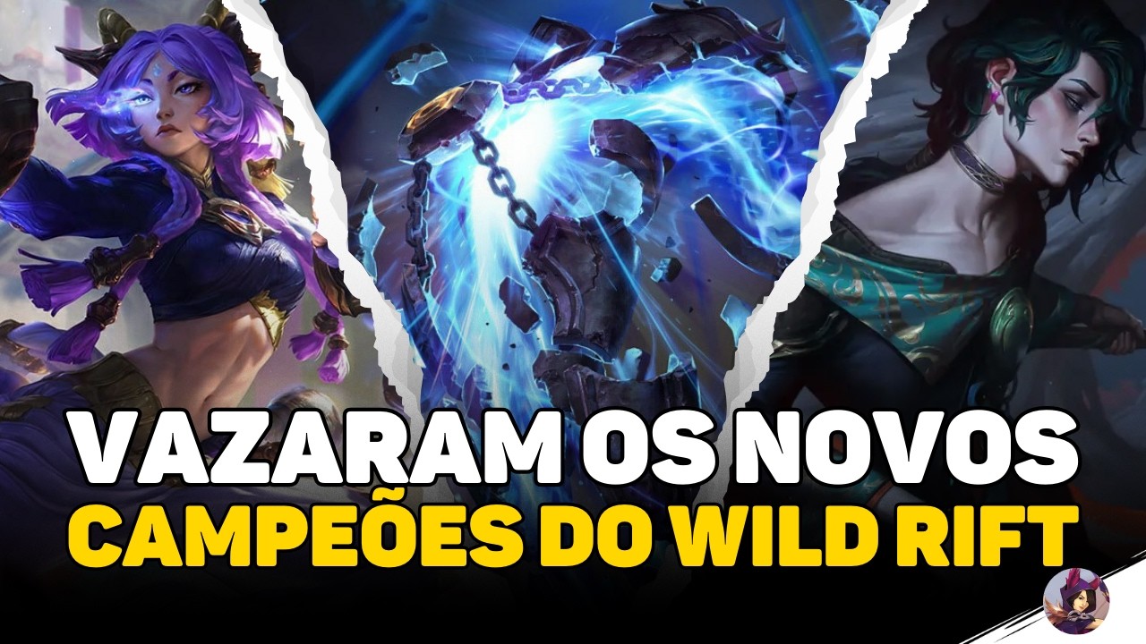 VAZARAM OS NOVOS CAMPEÕES DE 2026 - WILD RIFT
