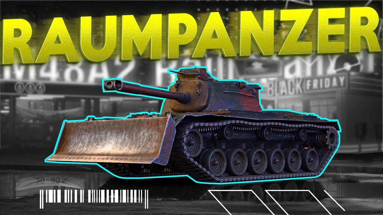 WOTB | THE RAMMING LEGEND | Räumpanzer!