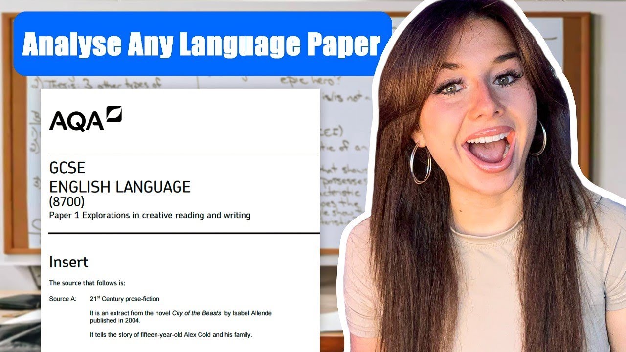 How to Analyse ANY English Language Paper Extract