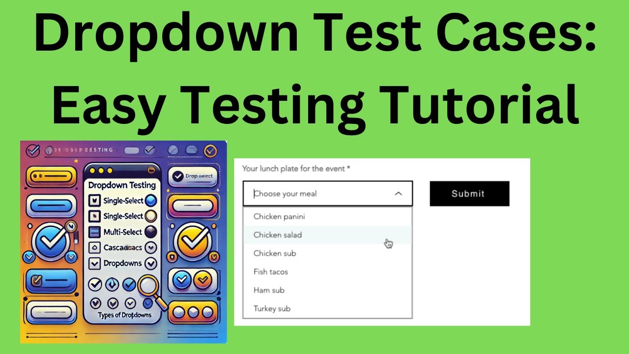 Tutorial 12- Master Dropdown Testing: Writing Perfect Test Cases
