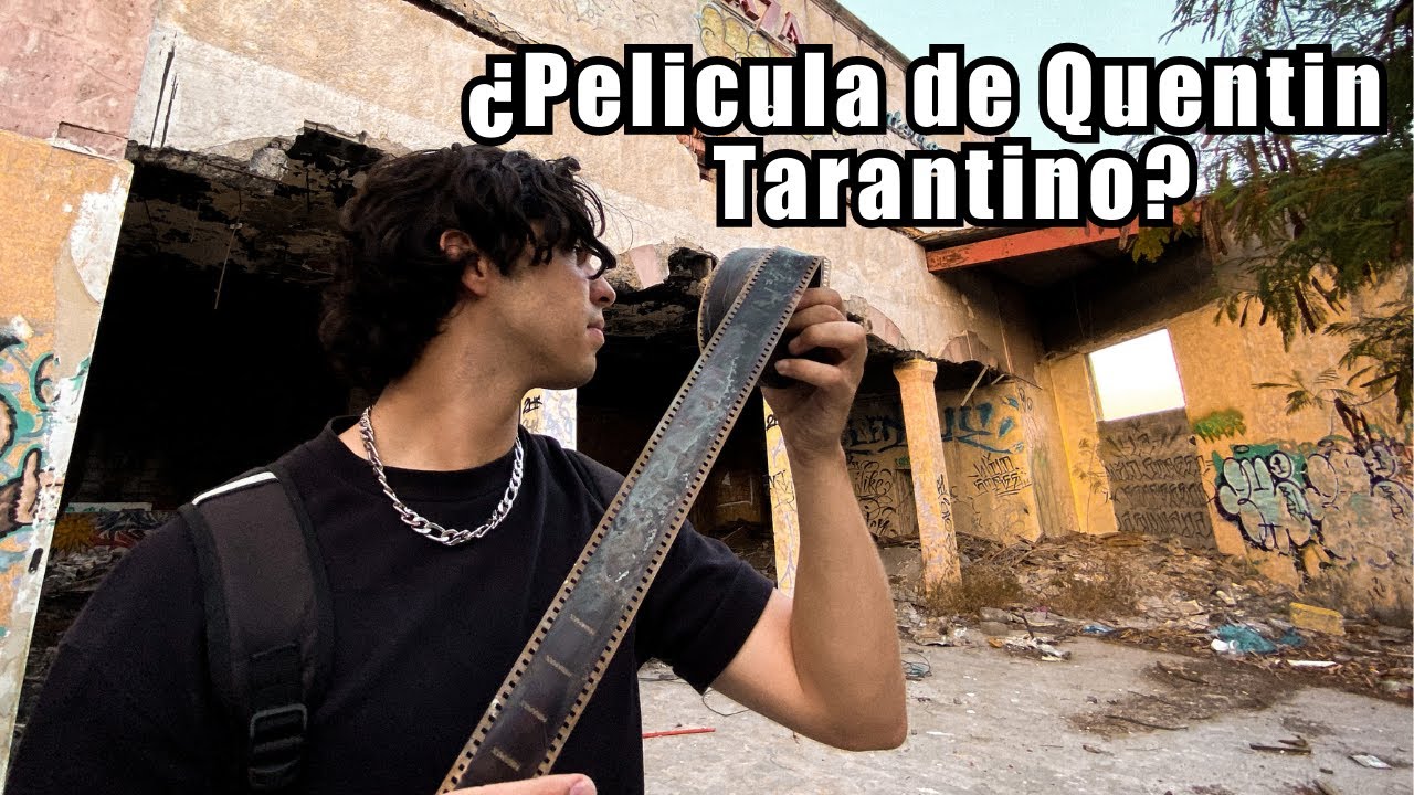 Encontré una película de TARANTINO en este CINE ABANDONADO 🎞️🎥