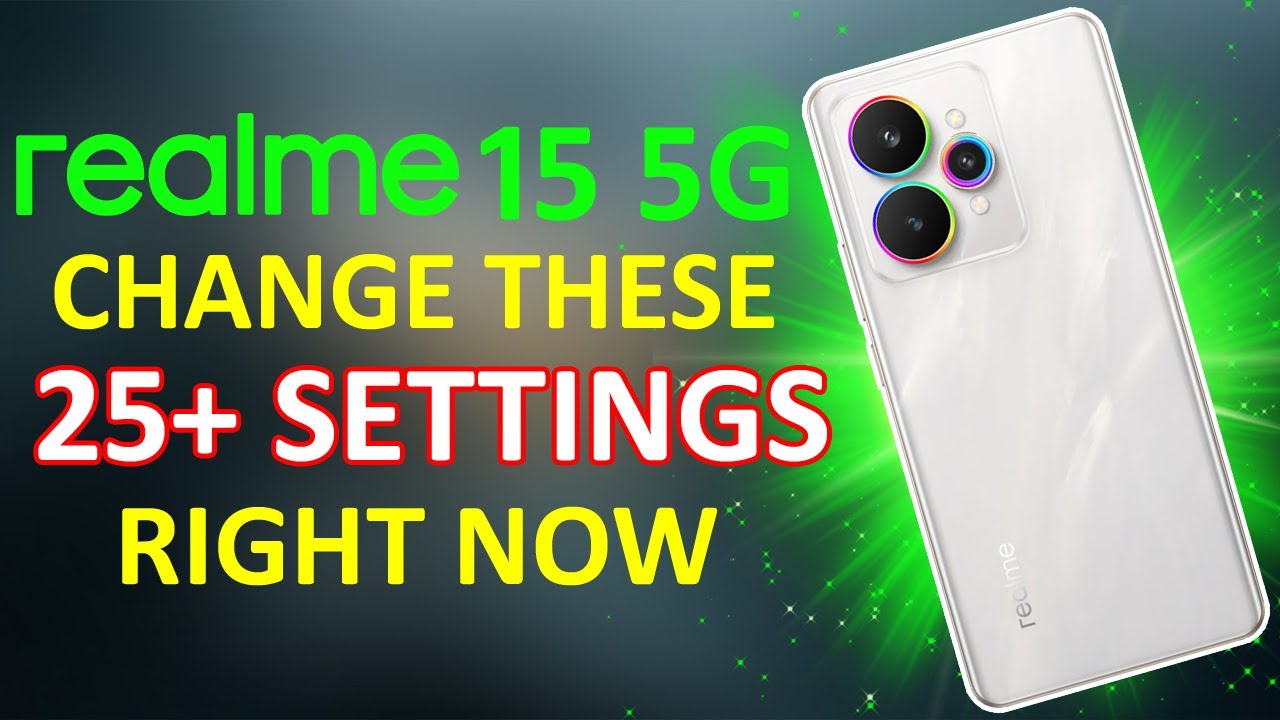 Realme 15 5G 25+ Hidden Settings ⚡ Over Heating & Battery Drain Problems Solved 🔥🔥🔥