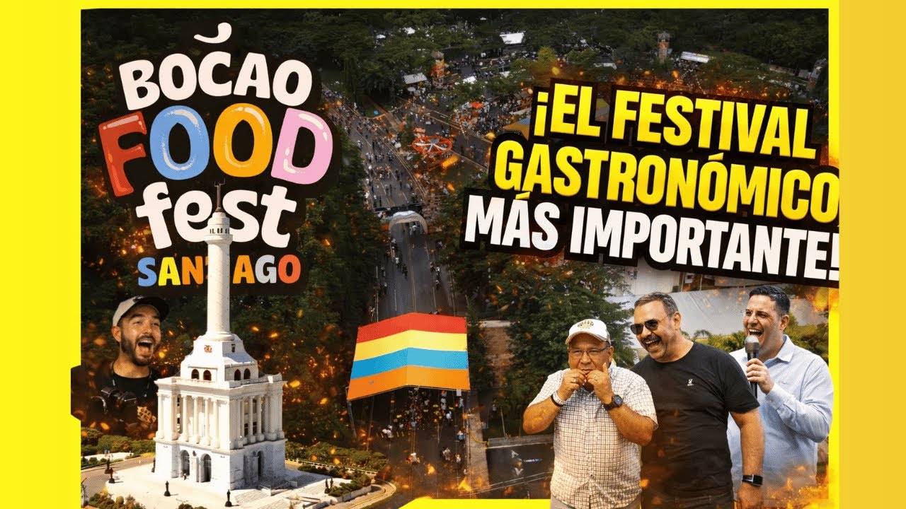 Así se vivió el Bocao Food Fest 2025 en Santiago 🇩🇴