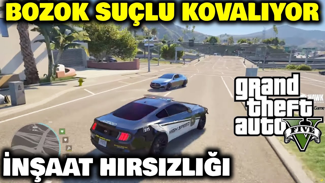 BOZOK SUÇLU KOVALIYOR | İNŞAAT HIRSIZLIĞI | EİGHTBORN RP GTA V EFSANE KOVALAMACA