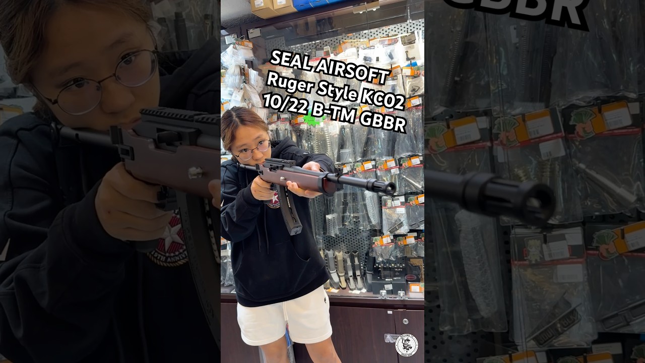 SEAL AIRSOFT Ruger 款 KC02 10/22 B-TM GBBR ! 好睇好打好￼￼穩定！ 