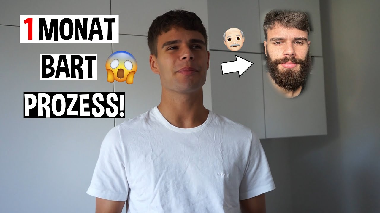 😱ICH HABE 1 MONAT LANG MEINEN BART WACHSEN LASSEN...🎅| Selbstexperiment