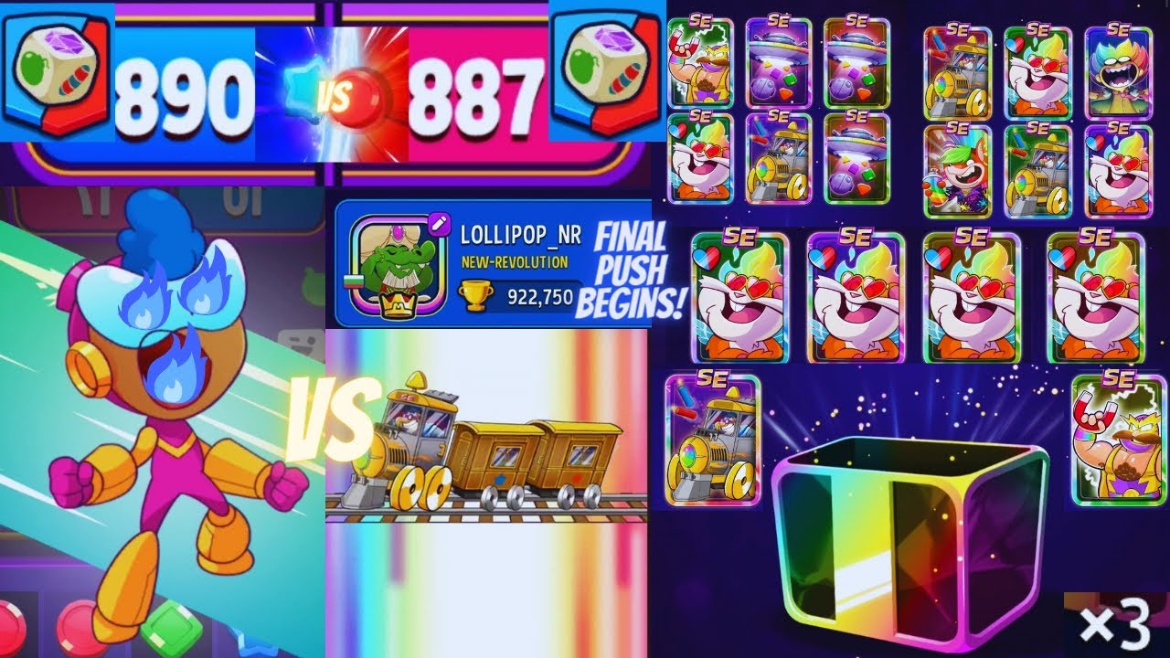 M. Masters - TENSE RANDOM STUDIO SHOWDOWN, 3 BIG SE BOXES & FINAL PUSH TO 1 MILLION TROPHIES BEGINS!
