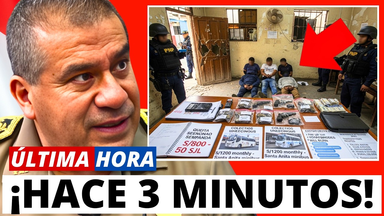 💥¡SE ADUEÑARON DE LAS RUTAS! PNP REVIENTA RED QUE CONTROLABA TRANSPORTE CON AMENAZAS Y ARMAS