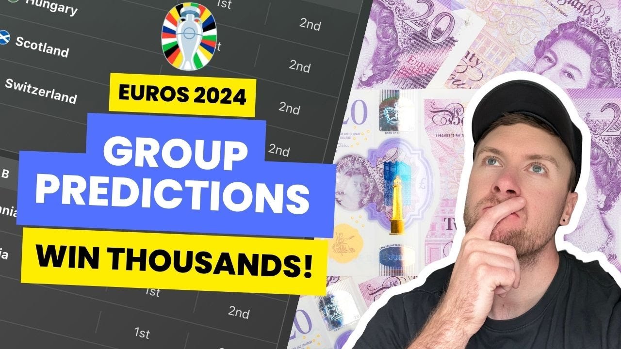 Euro 2024 Group Betting Predictions | MASSIVE RETURNS - WIN THOUSANDS!