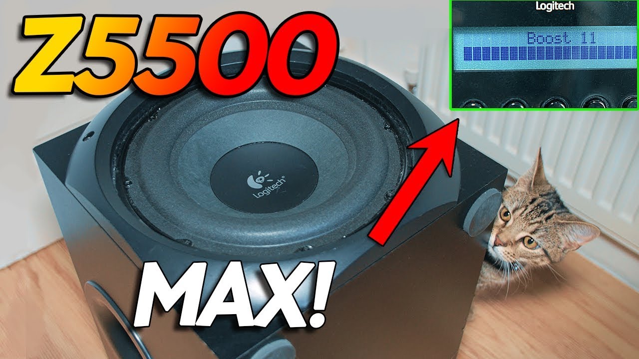 Logitech Z5500 At Max Volume? Okay!