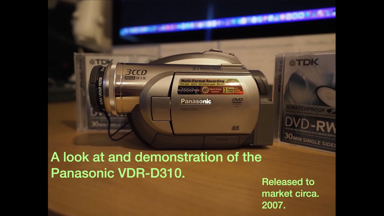 Panasonic VDR D310: DVD Video Camera