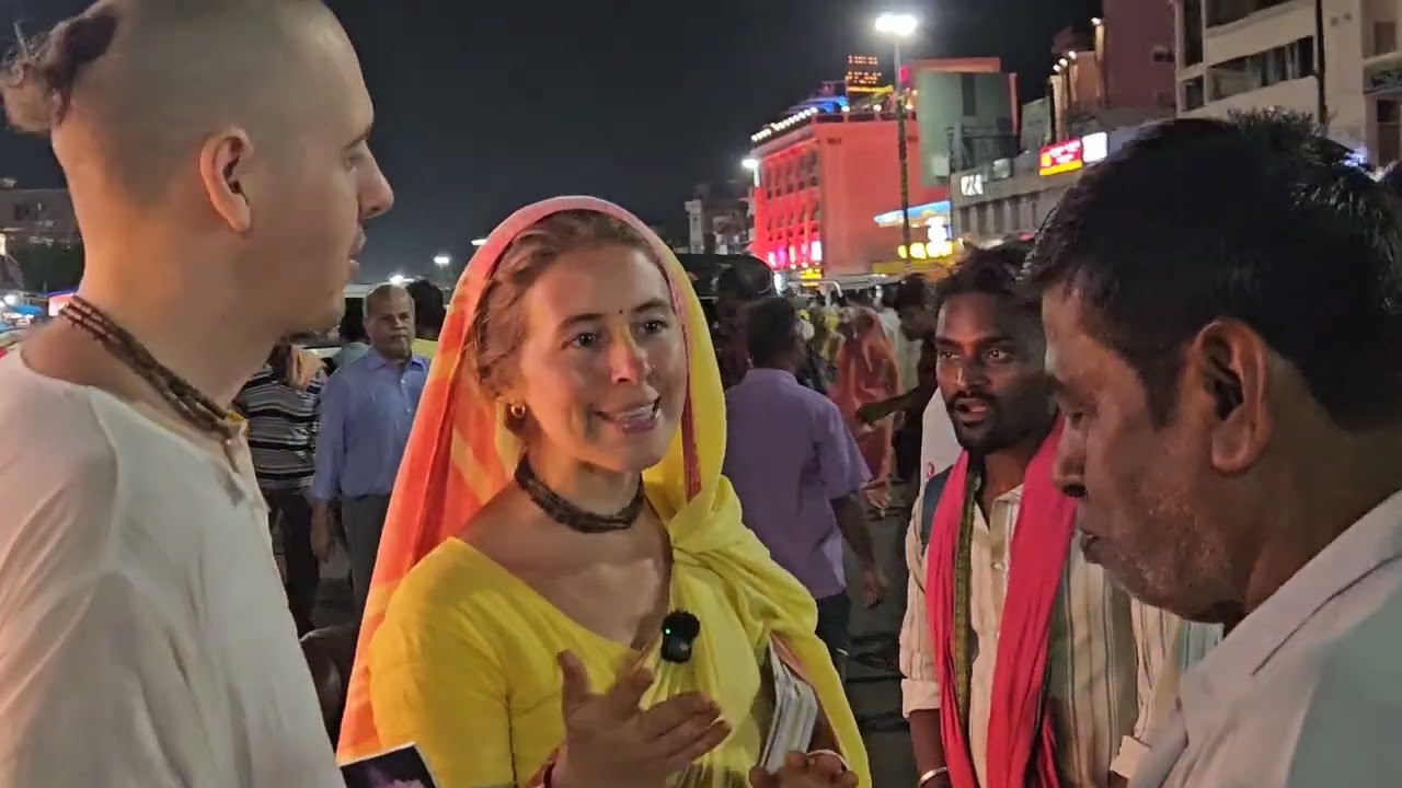 अमेरिकी भक्तों जगन्नाथ पुरी में कर रहा है कृष्ण भक्ति का प्रचार।