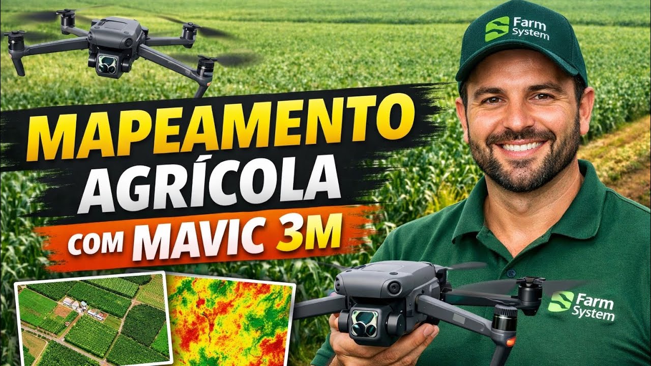 MAPEAMENTO AGRÍCOLA COM MAVIC 3M | FARM SYSTEM