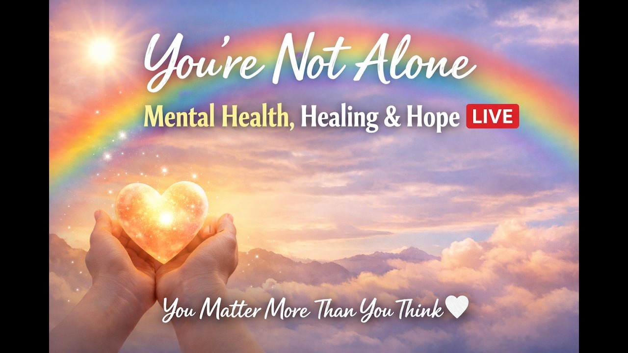 You’re Not Alone | Mental Health, Healing & Hope (Live) #youtube #health #trending #tips 