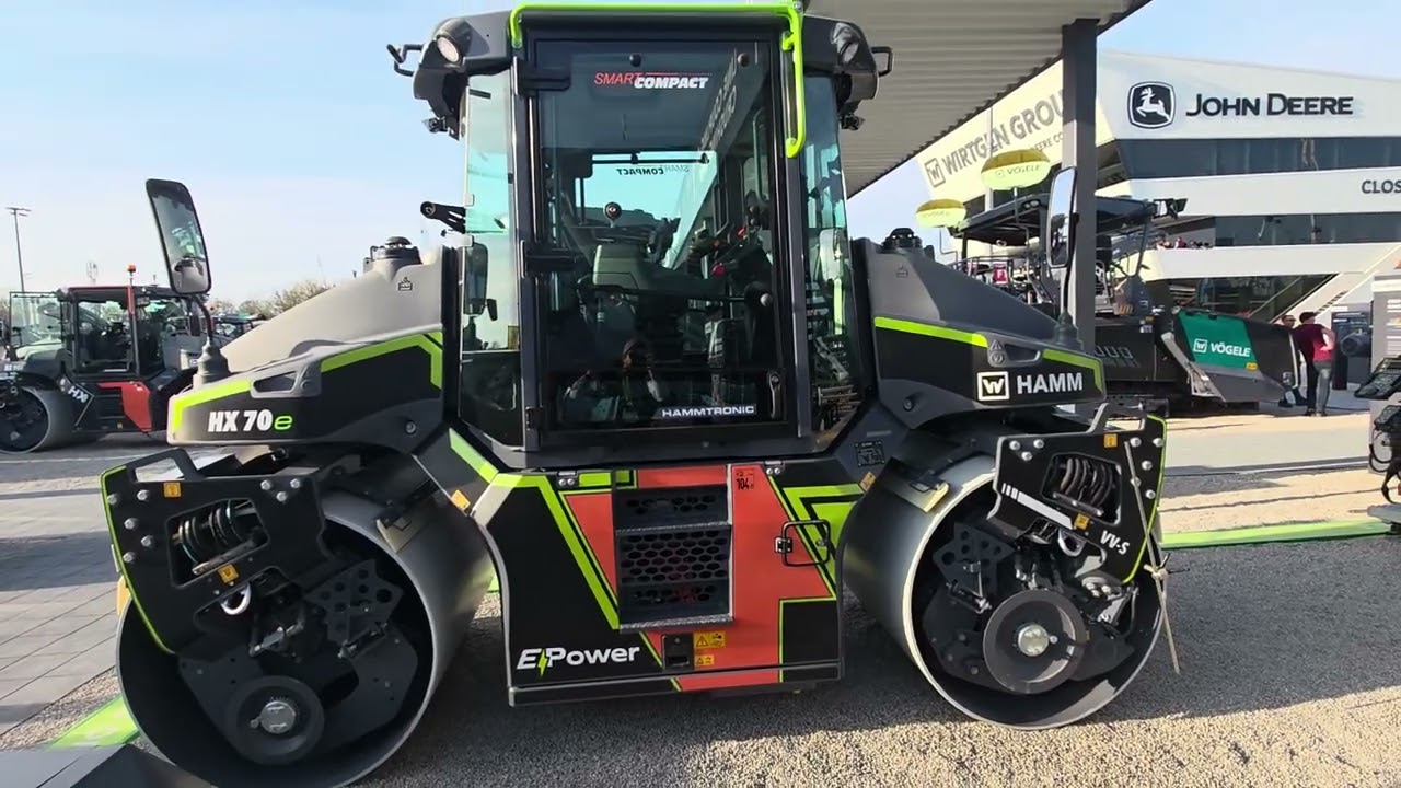 [BAUMA 2025] Wirtgen: Tren de Pavimentación 100% Eléctrico + Soluciones de Carga