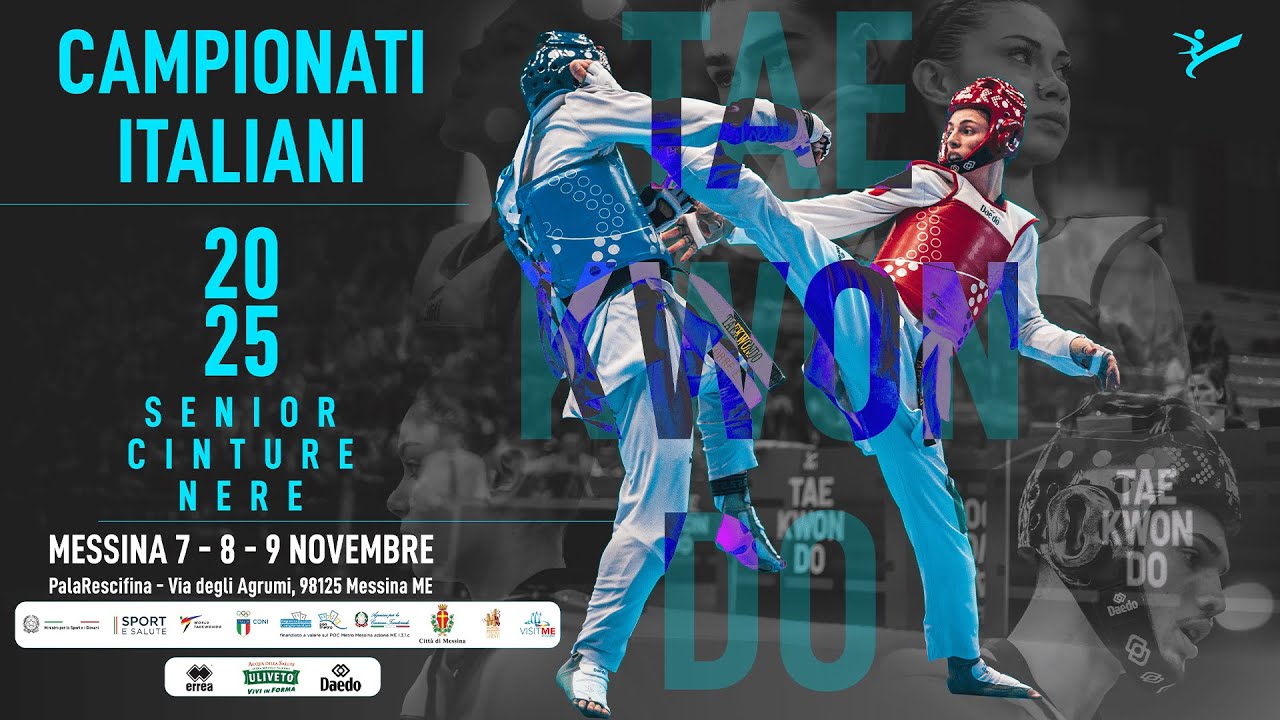 Campionati Italiani Taekwondo Senior Messina 2025 - DAY 1 CAMPO 4