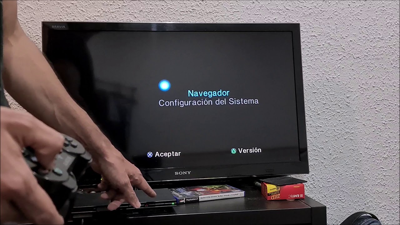 Como conectar un Playstation 2 (Ps2) a tu Televisor Led
