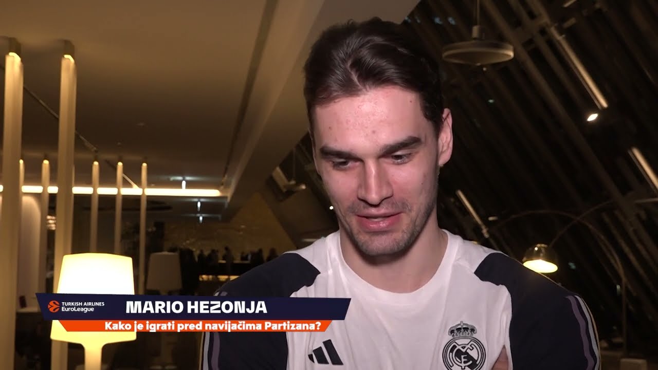 Mario Hezonja: Kao navijač Partizana... I SPORT KLUB Ko&scaron;arka