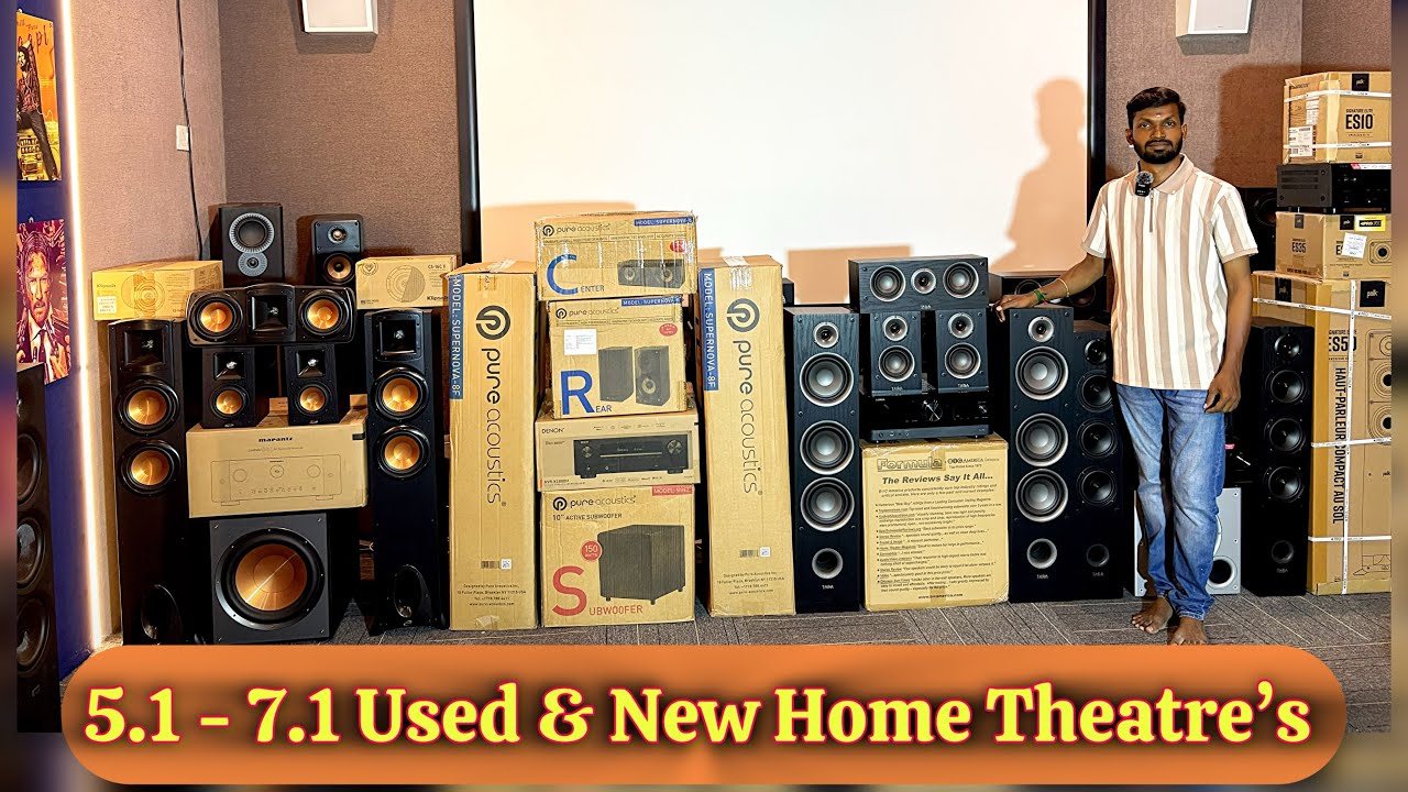 5.1 - 7.1 Used & New Home Theatre For Sale 