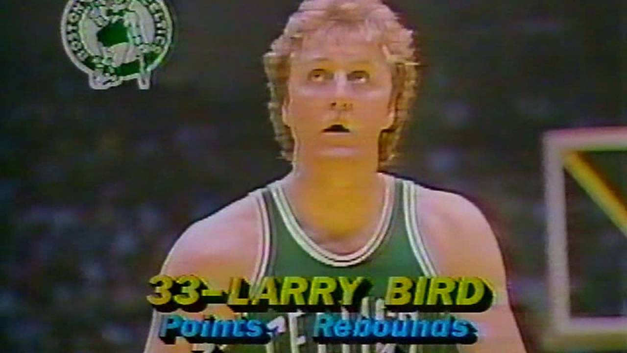 Larry Bird - 28/14/8, Gm 6 vs. Lakers (1984 Finals)